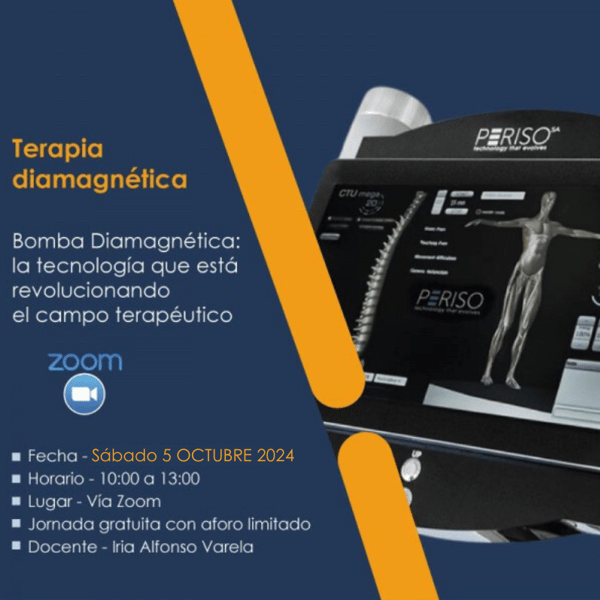 DIAMAGNETISCHE THERAPIE. DIAMAGNETISCHE PUMPE: DIE TECHNOLOGIE, DIE DAS THERAPEUTISCHE BEREICH REVOLUTIONIERT – VIA ZOOM – 05. Oktober 2024